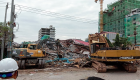 3 قتلى وعشرات المفقودين إثر انهيار مبنى بكمبوديا 