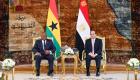 رئيس غانا للسيسي: نقدر دور مصر المحوري بأفريقيا