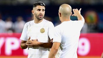 رياض محرز بقميص الجزائر