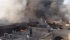 السيطرة على حريق العتبة بالقاهرة.. والنيران تلتهم 15 محلا