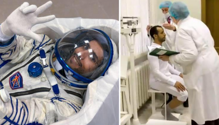 هزاع المنصوري، أول رائد فضاء إماراتي عربي - أرشيفية
