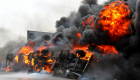 مقتل 50 شخصاً في حريق شاحنة وقود بنيجيريا