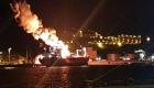 مصرع وإصابة 16 شخصا في حريق بسفينة غربي تركيا‎