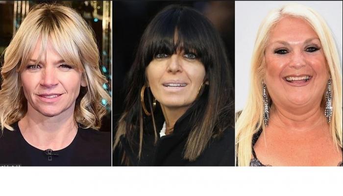 من اليمنين إلى اليسار، فانيسا فالتز وكلوديا وينكلمان وزوي بول