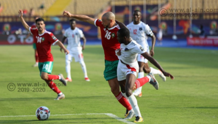 صورة أرشيفية من مشاركة ناميبيا بأمم أفريقيا
