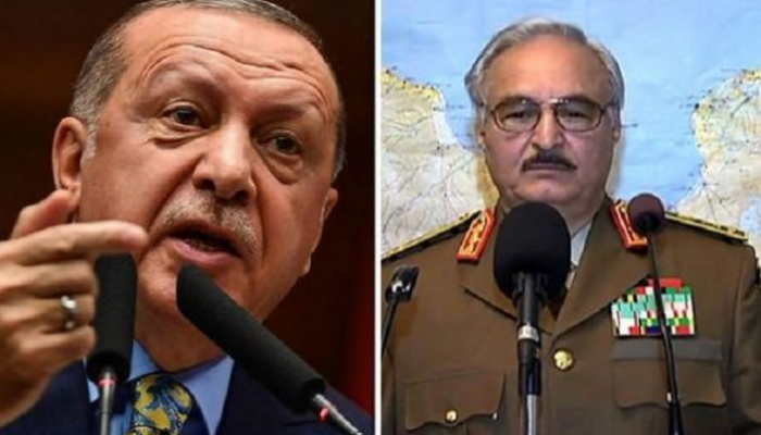 المشير حفتر وأردوغان