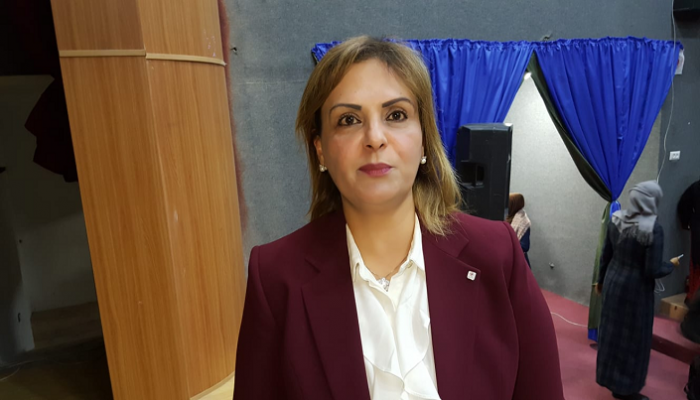 الناطقة باسم اللجنة الدولية للصليب الأحمر سهير زقوت