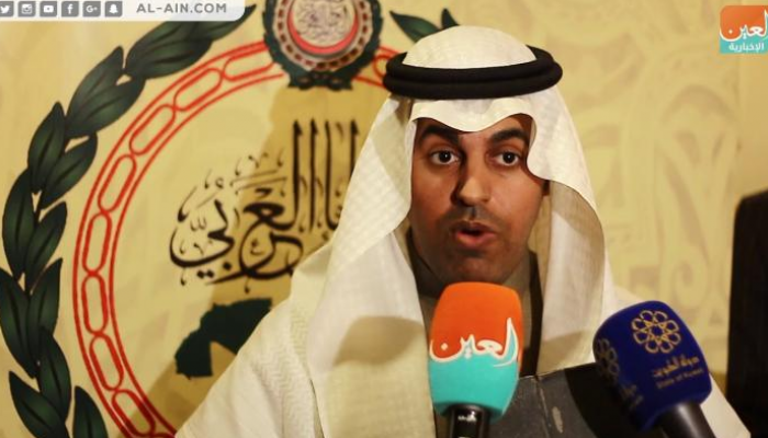 الدكتور مشعل بن فهم السلمي رئيس البرلمان العربي - أرشيفية