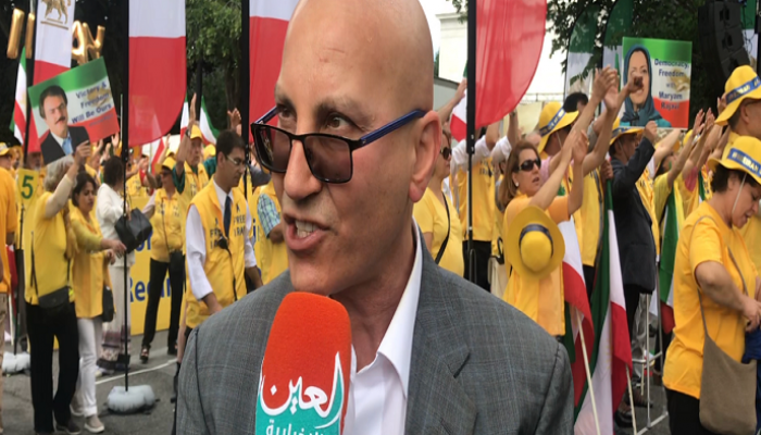 سعيد ساجدي المعارض الإيراني بواشنطن