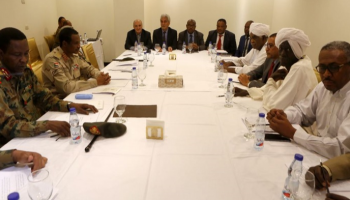 لقاء سابق لـ"العسكري السوداني" والمعارضة
