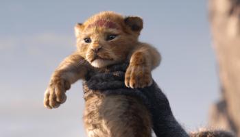 مشهد من فيلم "الأسد الملك"