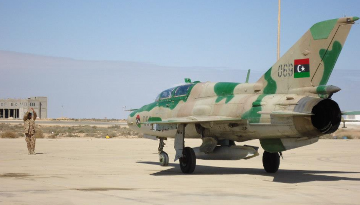 طائرة تابعة لسلاح الجو الليبي- أرشيفية