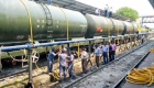 قطار محمل بالمياه لمواجهة الجفاف في تشيناي الهندية