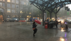 العواصف تلغي 100 رحلة طيران في ألمانيا.. وأمطار تغرق المنازل