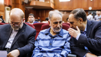نجفي في أولى جلسات محاكمته - أرشيفية