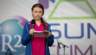 شابة سويدية تدافع عن نضالها البيئي أمام البرلمان الفرنسي