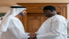 محمد بن زايد يناقش مع رئيس غامبيا سبل دعم العلاقات