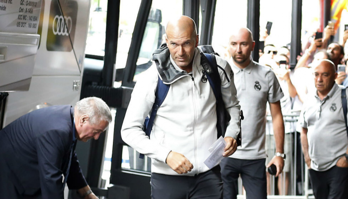 زين الدين زيدان مدرب ريال مدريد