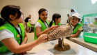ورشة بيئية للتوعية بطيور الحبارى لأطفال الإمارات