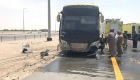 بعد حادث سير.. شرطة أبوظبي تقدم الدعم لـ52 معتمرا عمانيا 