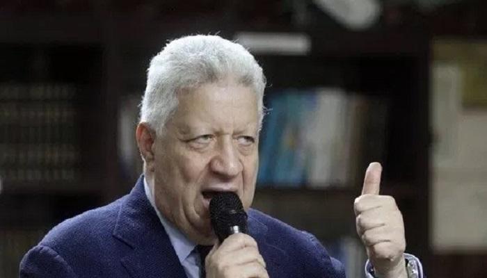 مرتضى منصور رئيس الزمالك
