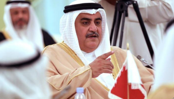 الشيخ خالد بن أحمد آل خليفة وزير الخارجية البحريني