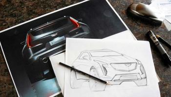 التصميم المتوقع لسيارة كاديلاك XT4-V
