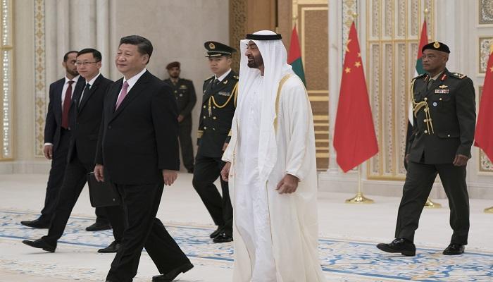 الشيخ محمد بن زايد والرئيس الصيني شي جين بينغ - أرشيفية
