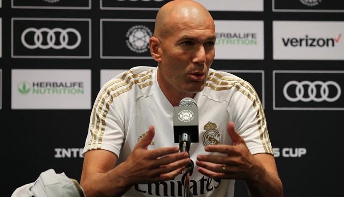زين الدين زيدان مدرب ريال مدريد