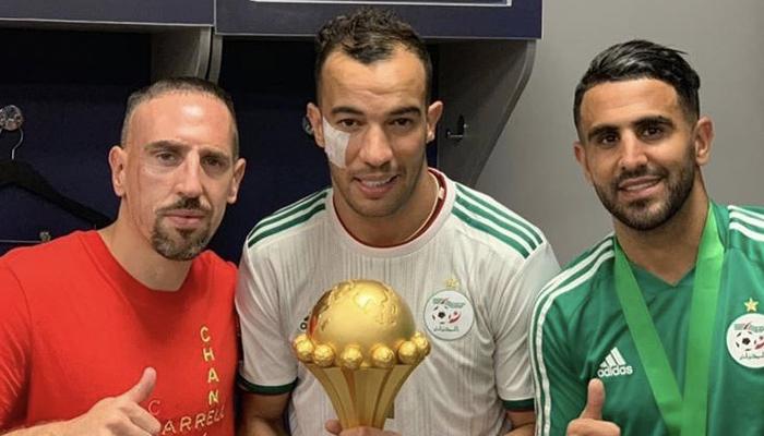 محرز وريبيري وجمال بلعمري