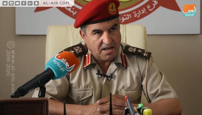 العميد خالد المحجوب مدير إدارة التوجيه المعنوي بالجيش الليبي