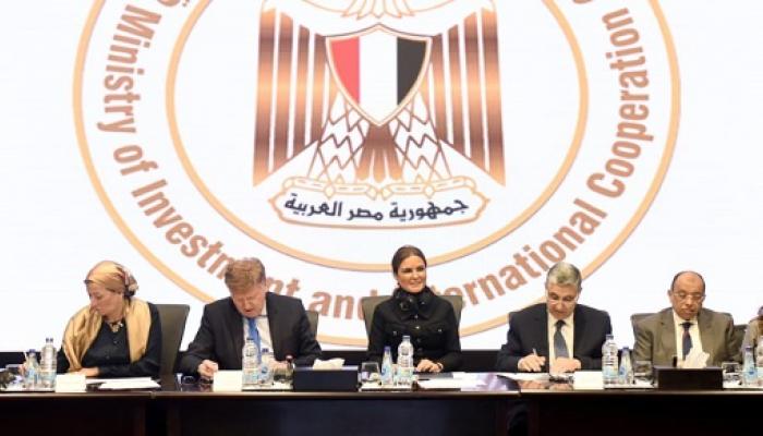 لقاء وزراء مصريين مع سفير الاتحاد الأوروبي