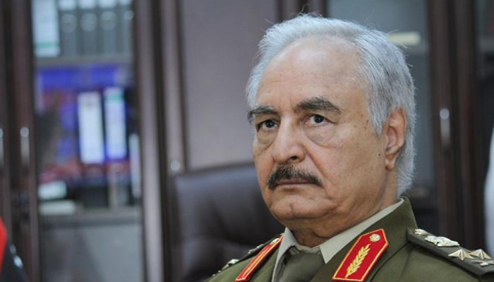 القائد العام للقوات المسلحة الليبية المشير خليفة حفتر