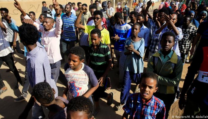 احتجاجات طلابية بالسودان-أرشيفية