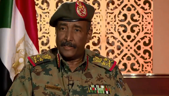 الفريق أول عبدالفتاح البرهان رئيس المجلس العسكري الانتقالي في السودان