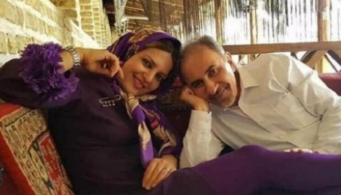 نجفي وزوجته الثانية قبل مقتلها - أرشيفية