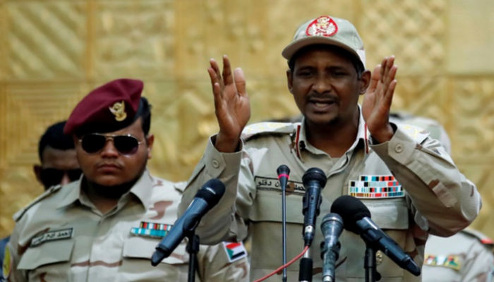 محمد حمدان دقلو قائد قوات الدعم السريع بالسودان