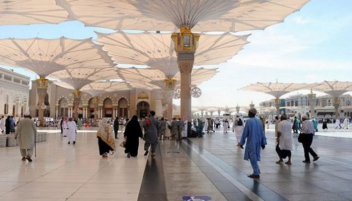إجراءات مكثفة للعناية بقاصدي المسجد النبوي