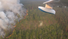 حرائق في غابات روسيا بمساحة بلجيكا