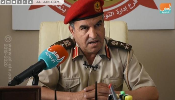 العميد خالد المحجوب مدير إدارة التوجيه المعنوي بالجيش الليبي