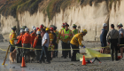 انهيار صخور على شاطئ في كاليفورنيا.. ومقتل امرأة