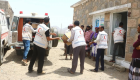 الإمارات تغيث شبوة اليمنية بـ64 طن أغذية ومخيمات إيواء