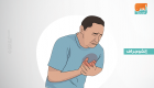 إنفوجراف.. 3 أعراض للنوبات القلبية و4 طرق وقائية