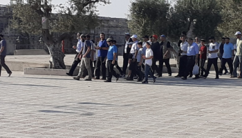 اقتحامات المسجد الأقصى اليوم الأربعاء
