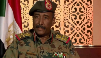 الفريق أول عبدالفتاح البرهان رئيس المجلس العسكري الانتقالي بالسودان