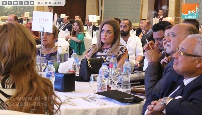 جانب من حضور المؤتمر الصحفي لـ