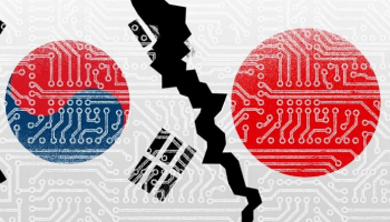 اليابان تصدر أول شحنة من أشباه الموصلات إلى كوريا الجنوبية
