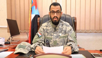 هاني بن بريك نائب رئيس المجلس الانتقالي الجنوبي في اليمن