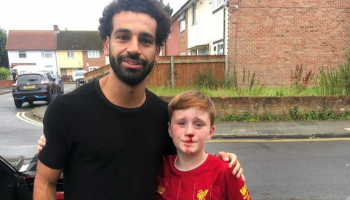  الطفل لويس ومحمد صلاح