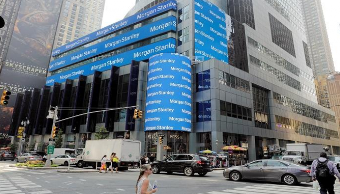 مقر بنك مورجان ستانلي في نيويورك- رويترز